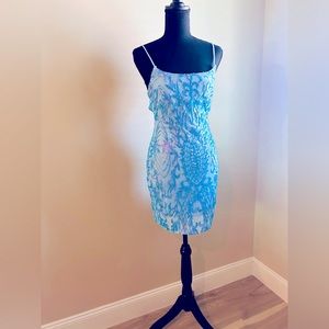 NWT‼️ Crystal Sky Mini Sequins Dress